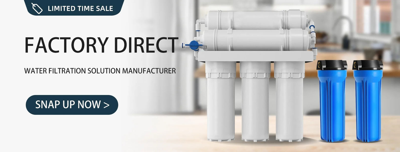Filtercartridge voor industriële waterbehandeling