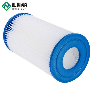 PP Blauw wit 10*4,5 inch High Flow Above Ground zwembad cartridge filter systeem