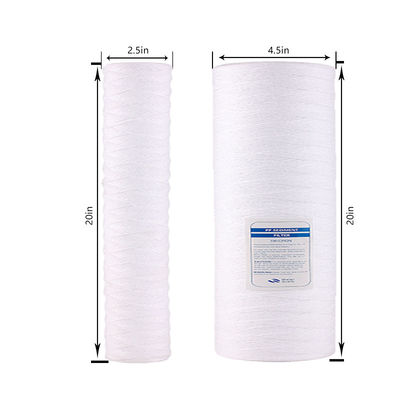 10-20 inch Jumbo PP String Wound Watercartridge voor waterbehandeling en oliefilter