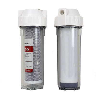 Qiuck Fitting Connection 10 inch Clear Filter Housing voor commerciële waterfiltratie