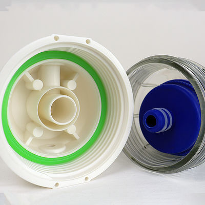 Qiuck Fitting Connection 10 inch Clear Filter Housing voor commerciële waterfiltratie