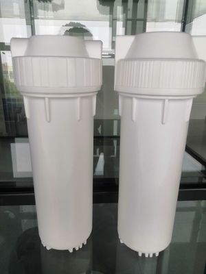 10 inch*2.5 1/2 1/4 3/4 in/out Witte filterbehuizing voor waterfiltersysteem Vermogen W 50