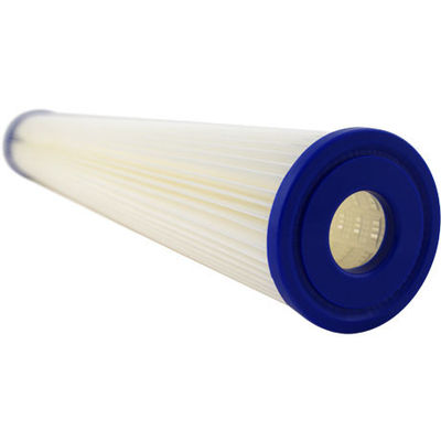 20 inch * 2,5 inch zwembadfilterpatroon met PES membraan en polyesterstof