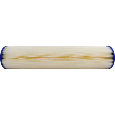 20 inch * 2,5 inch zwembadfilterpatroon met PES membraan en polyesterstof