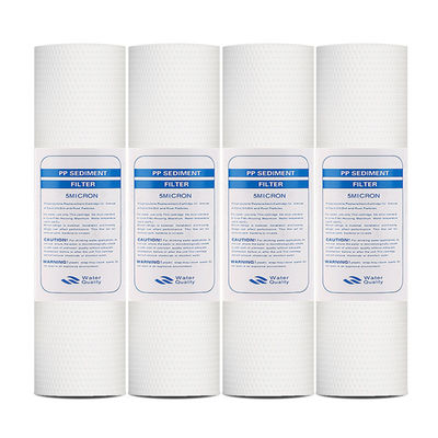 10/20 inch PP UDF CTO Compressed Carbon Block Filter Cartridge voor waterzuivering