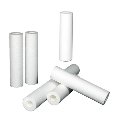 Silinderfilter Type 10 20 30 40 Inch Smelt Blown Water Filter voor bronwater vervanging
