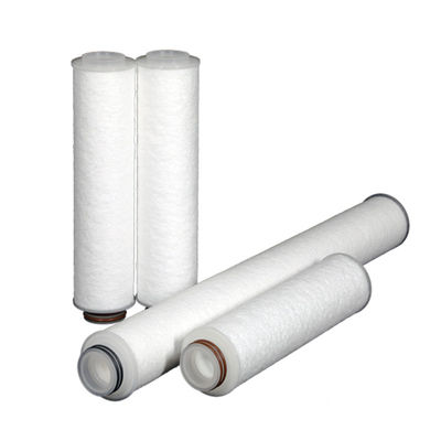 Silinderfilter Type 10 20 30 40 Inch Smelt Blown Water Filter voor bronwater vervanging