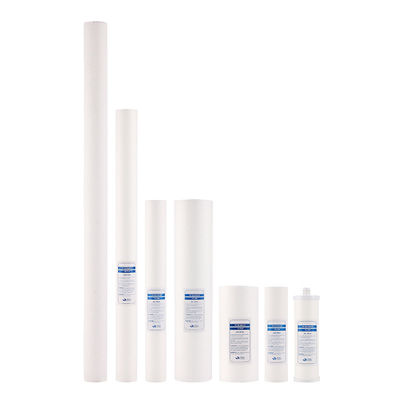 10/20/30/40 Inch gesmolten PP katoenfilterapparatuur met 1-100um filterfinesse