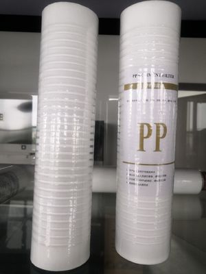 10 inch * 2,5 inch PP-sedimentfilterelement voor huishoudelijke waterzuiveringsapparatuur