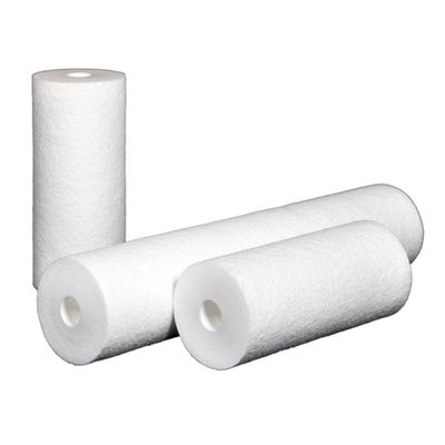 Hoge doorstroming 10 20 micron Spun Filter voor grondwaterbehandeling in productie-installaties