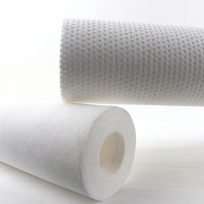 Hoge doorstroming 10 20 micron Spun Filter voor grondwaterbehandeling in productie-installaties