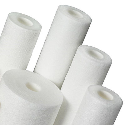 Hoge doorstroming 10 20 micron Spun Filter voor grondwaterbehandeling in productie-installaties