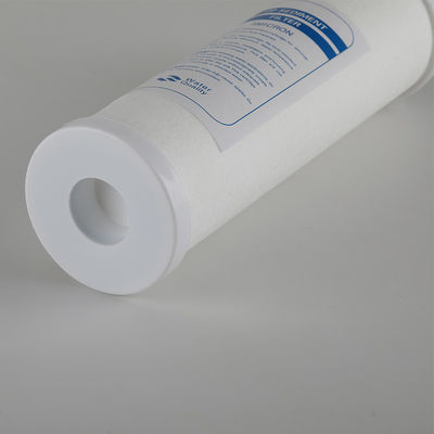 Hoge doorstroming 10 20 micron Spun Filter voor grondwaterbehandeling in productie-installaties