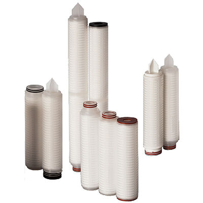 0.22 Micron hydrofobische PTFE-filtercartridge met membraan voor vloeistoffen met een sterke kausticiteit