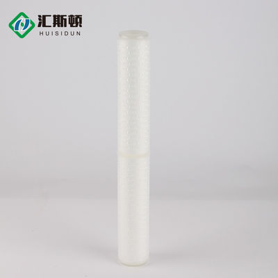 Waterbehandeling Zeer asymmetrische PES Membrane Pleated Filter Cartridge 0.22um 20 inch