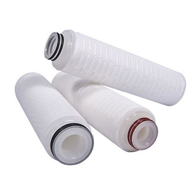 10 inch Pp Pes Ptfe Pleated Filter vervangende waterfilter cartridge voor filtratie