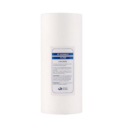 5 Micron PP Melt Blown Jumbo 20 inch Filtercartridge voor huishoudelijke waterzuivering