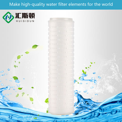 Chemische industrie Microporeuze pleatfiltercartridge voor waterzuiveringssysteem