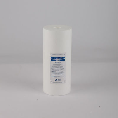 PP-sedimentfilter 5 micron Jumbo 10 inch voor industriële vloeistoffiltratiesysteem