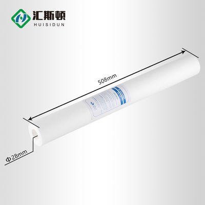 10/20 inch Food Grade PP Sediment Filter Cartridges Wit gemaakt voor batterij energiebron