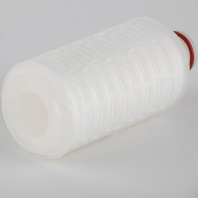 Kleine volume 5 inch micro pleat polypropyleen membraan waterfilter element voor voedsel