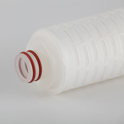 Kleine volume 5 inch micro pleat polypropyleen membraan waterfilter element voor voedsel