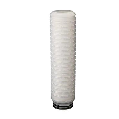 20 inch PES pleatfilter cartridge voor het hele huis waterzuiveringssysteem 1um 5um
