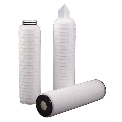 10 inch PP vouwfilterpatronen voor vloeistoffiltratie