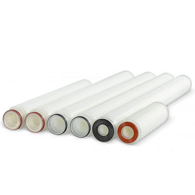 10 inch 20 inch 40 inch FRP Membrane Shell Pleated Filter Cartridge voor glasfiltermachine