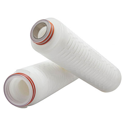 10 inch 0,22 micron PP PTFE Pes Nylon Pleated Micron Membrane Filter Cartridge voor RO-systeem