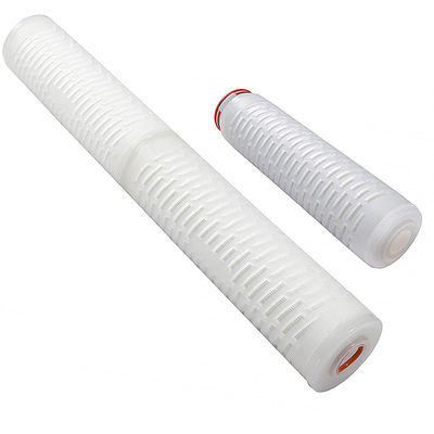 10 inch 20 inch 30 inch PP Microporeus Pleated Filter voor het filtreren van wijn en witte wijn