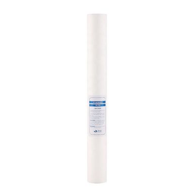 Witte Melt geblazen PP filter 5 micron 20 40 inch gesponnen water sediment filter cartridge voor RO-systemen