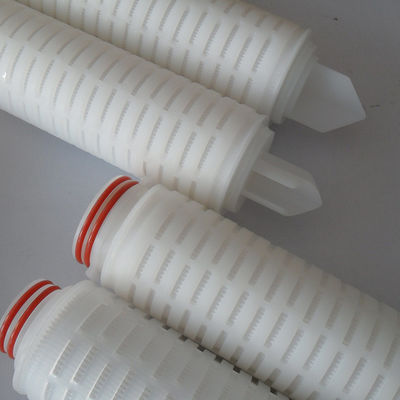 660LPM 222 Interface 5 inch 10inch PP pleat waterfilter cartridges voor wijnfiltratie
