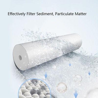1 Micron 5 Micron Smelt Blown PP Sediment Filter Cartridge voor het verwijderen van suspende deeltjes