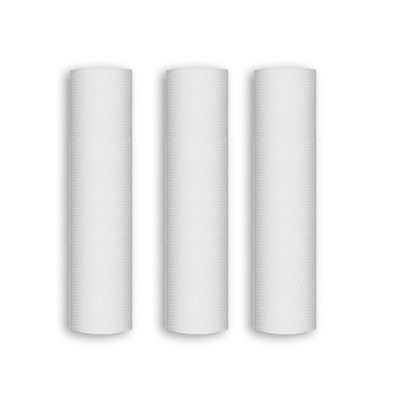 10 inch witte polypropyleenfilterpatroon voor huishoudelijke waterzuivering 5 micron