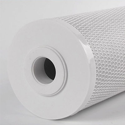 Groene 20 inch CTO-schaal remmende geactiveerde koolstoffiltercartridge voor huishoudelijke waterzuiveringsapparaten