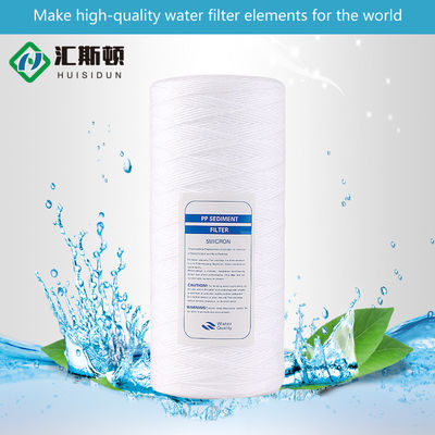 20 inch PP polypropyleen garen spiraal wonden filter cartridge voor video uitgaande-inspectie
