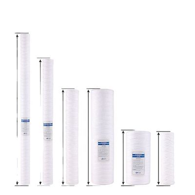 15W Power String Wund Filter Cartridges voor huishoudelijke filtratie en waterbehandeling