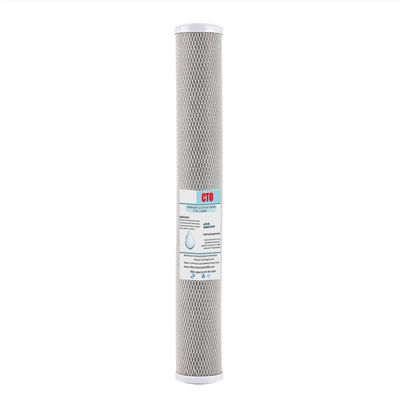 20 inch gecomprimeerde granulaire geactiveerde koolstof waterreiniger filter element accessoires