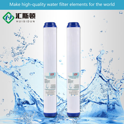 20 inch Food Grade ABS UDF Particle Coconut Shell Geactiveerde Carbon Block Filter Cartridge
