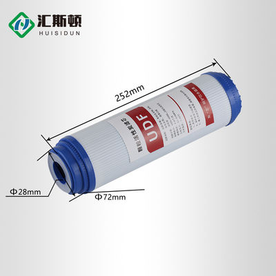 10 inch 20 inch 3stage UDF Granule Activated Carbon Filter Element voor omgekeerd osmose systeem