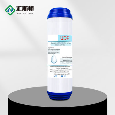 10 inch UDF-granulair geactiveerd koolstoffilter voor huishoudelijk waterzuiveringssysteem
