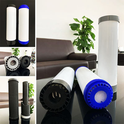 10 inch granulaire geactiveerde koolstof inline filterpatroon voor het verwijderen van geur chloor
