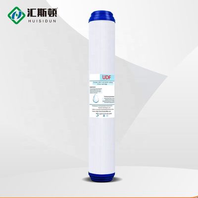 20 inch UDF granulaire geactiveerde koolstof waterfilter cartridge voor huishouden / commerciële