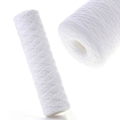 Glasvezelstreng Wond Sediment Filter Cartridge voor Micro-elektronisch Filtreren 20 inch