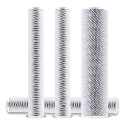 10 20 inch 5 Micron CTO Geactiveerde Kokoskool Houtskool Compressie Carbon Block Water Filter