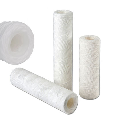 PP String Wund Filter Cartridge 10 inch 5 Micron voor chemische behandeling van eetwater