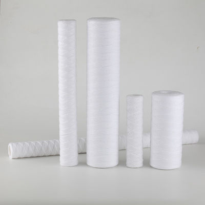 Draadwondfiltercartridge voor chemische waterbehandeling roestfiltratie lengte 30 inch