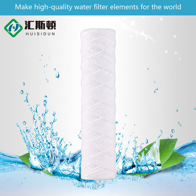 1 of 5 micron 10 inch PP String Wund Filter Cartridge voor aangepaste waterbehandeling