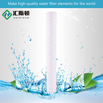 String Wound Filter Cartridge 20 inch PP 1/3/5/10/20 Micron voor de chemische industrie